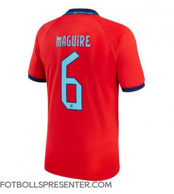 England Harry Maguire #6 Borta Matchtröja VM 2022 Kortärmad